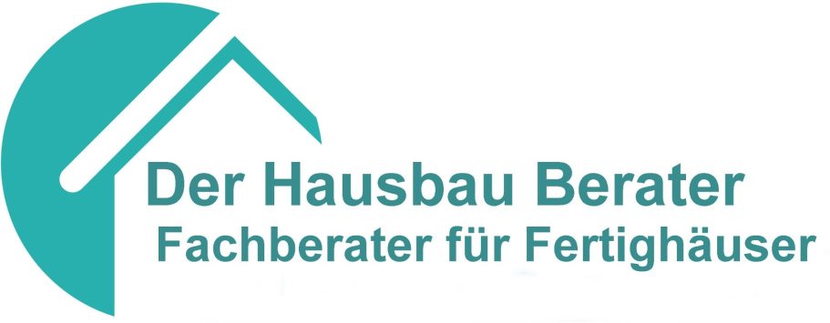 Logo von "Der Hausbau Berater", Fachberater für Fertighäuser, mit Hausgrafik.